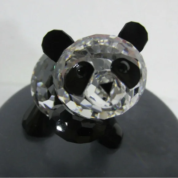 Swarovski Crystal Mother Panda circa 1994 Retired and rare